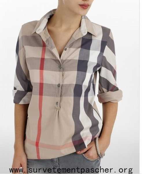 chemise blanche femme burberry